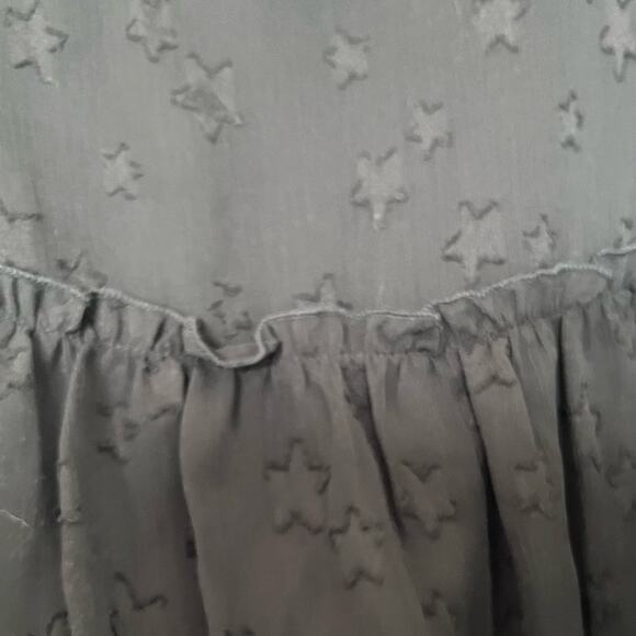 NWT TRIBAL JEANS Black Ruffle Blouse w/ Tassels Size XL - Picture 15 of 15